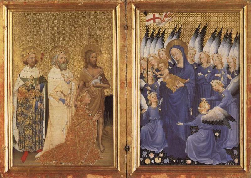 unknow artist Wilton-diptiek oil painting image